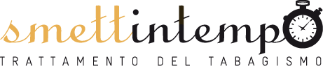 Logo Smettintempo Trattamento del Tabagismo